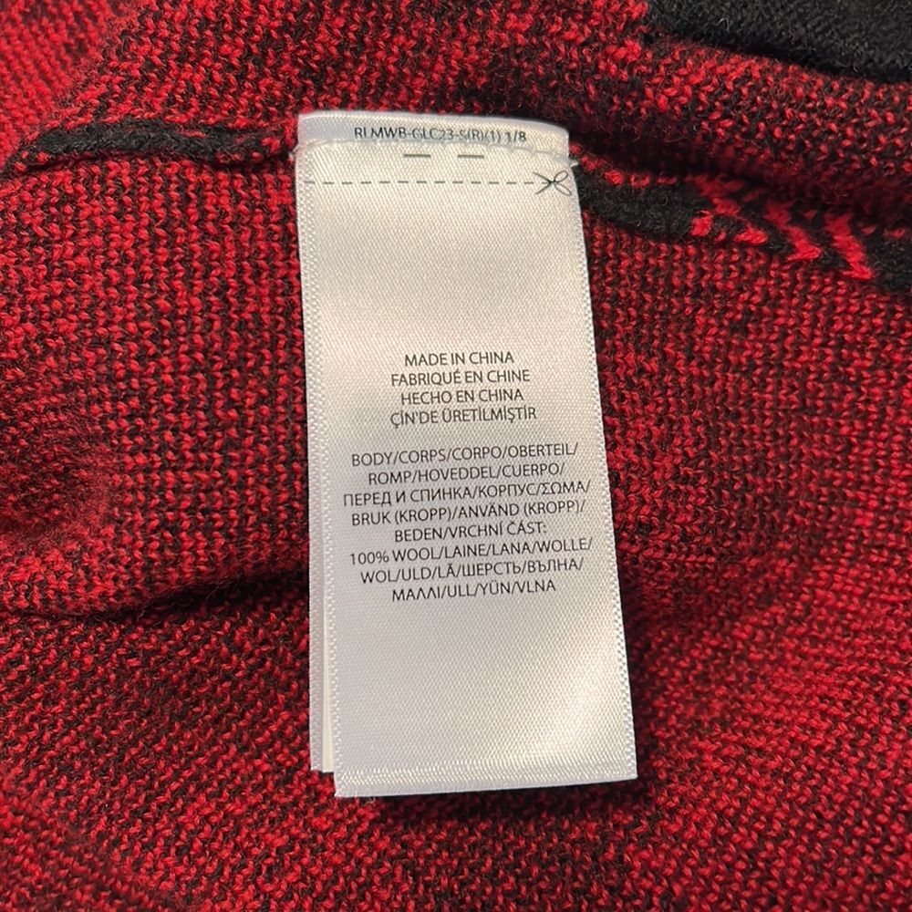 Polo Ralph Lauren - Merino Wool Rib Puff Shoulder Sweater -Size S - Picture 5 of 7